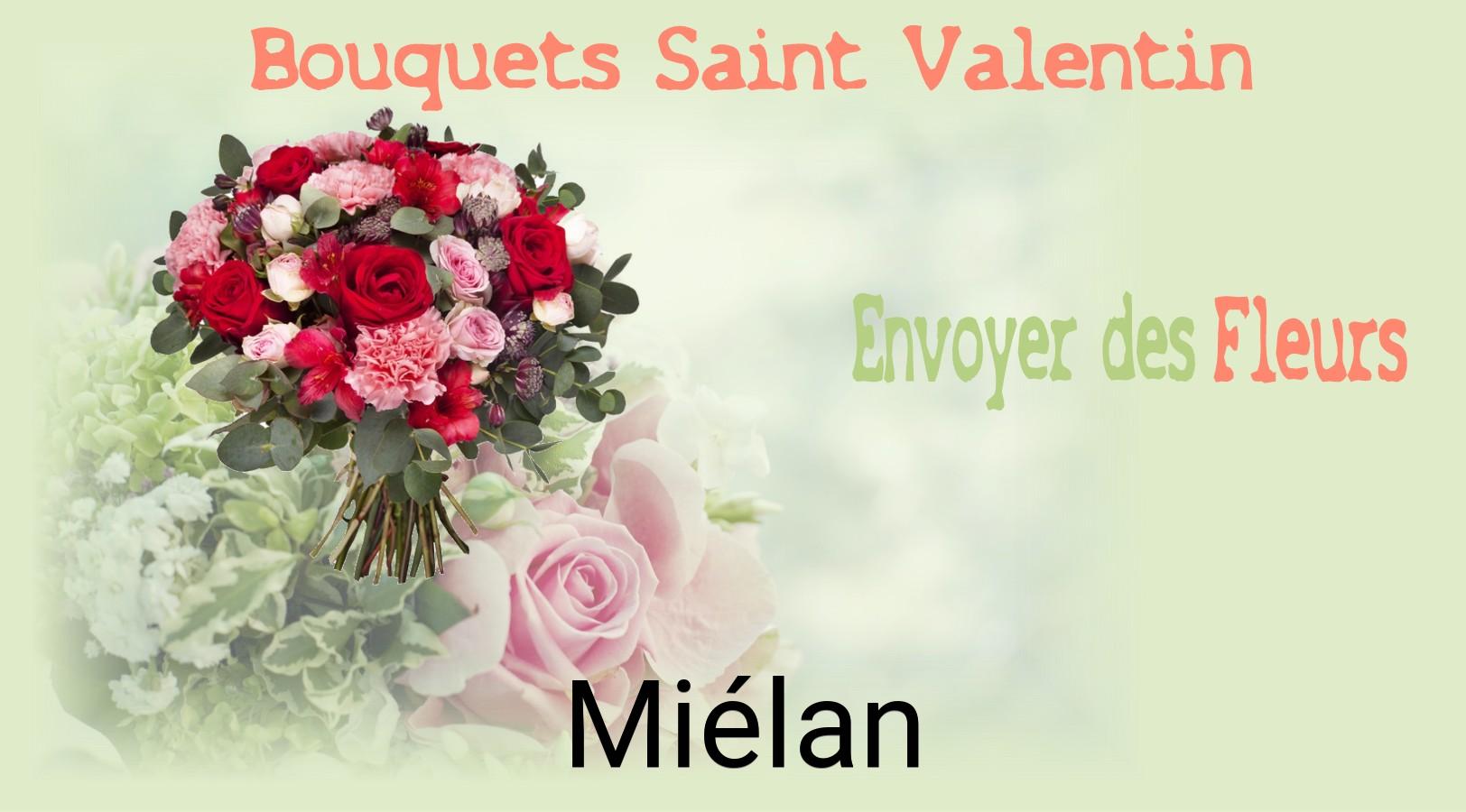 Roses de Saint-Valentin livrées à Miélan